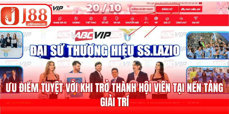 Ưu điểm tuyệt vời khi trở thành hội viên tại nền tảng giải trí